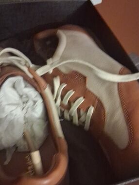 Cole Haan Brown and Cream Women's Sneaker